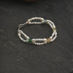 Freshwater Pearl & Gemstone Bracelet