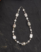 Mixed-Shape Freshwater Baroque Pearl Necklace