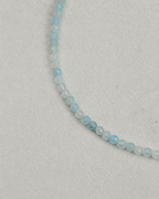 Lapis Lazuli, Aquamarine & Freshwater Pearl Multi-Wrap Bracelet