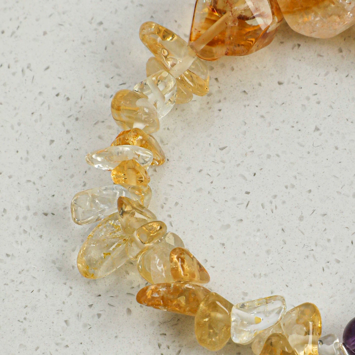Citrine, Amethyst & Pearl Bracelet – alternate view 4