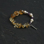 Citrine, Amethyst & Pearl Bracelet – alternate view 6