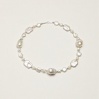 Mixed-Shape Freshwater Baroque Pearl Necklace – alternate view 2