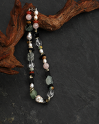 Baroque Pearl & Mixed Gemstone Statement Necklace