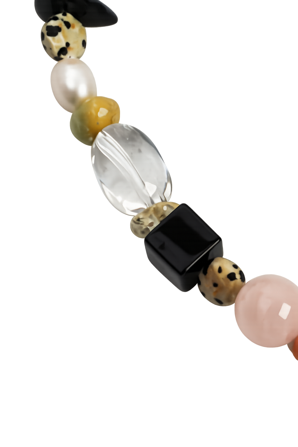 Baroque Pearl & Mixed Gemstone Statement Necklace