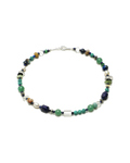 Lapis Lazuli, Amazonite & Pearl Necklace – alternate view 2